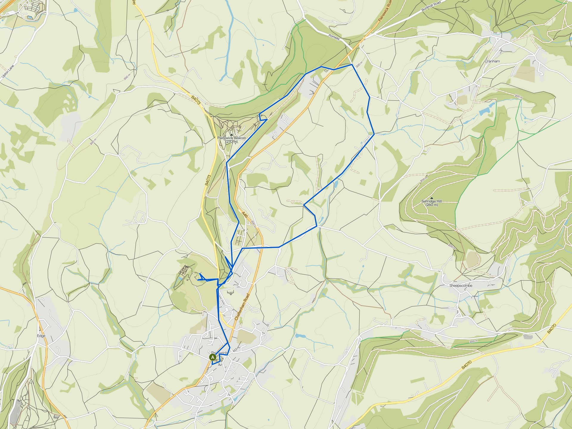 The best walks and hikes around Painswick | Komoot